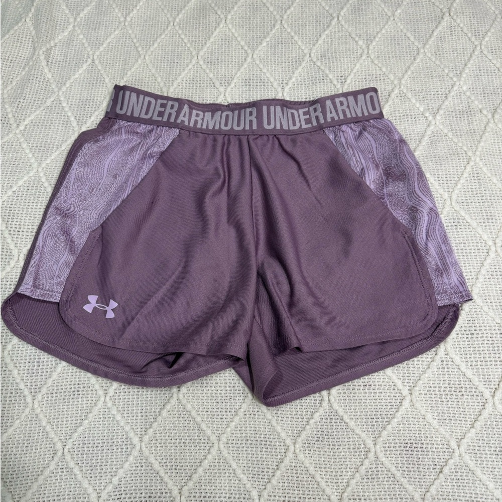 Under Armour Women's Athletic Shorts in Purple